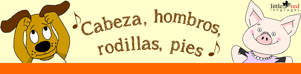 Cabeza, hombros, rodillas, pies | Little Red Languages